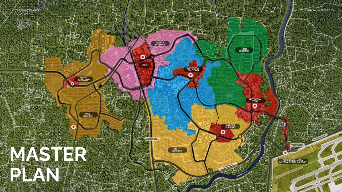 Master Plan Asthara Skyfront City