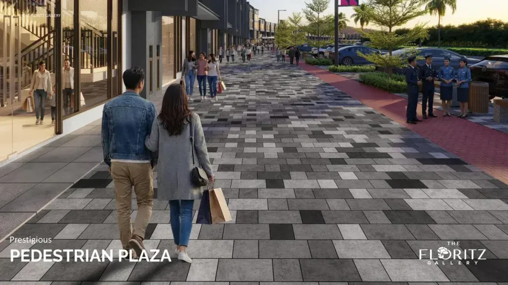 Ruko The Floritz Gallery Asthara Skyfront Pedestrian Plaza